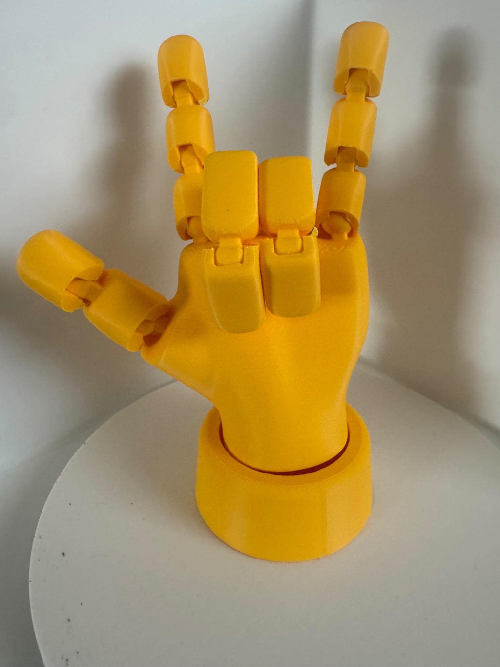 Articulated Plastic Hand Model, Poseable Artist Reference
