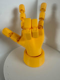 Articulated Plastic Hand Model, Poseable Artist Reference