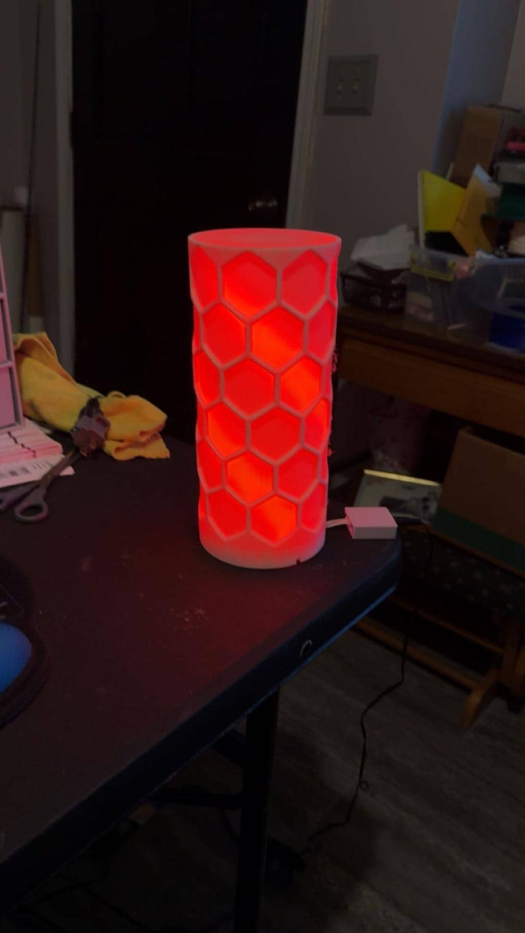RGB Hexagon Light | Honeycomb Mood Lighting | Gamer Room Decor | Ambient Night Light