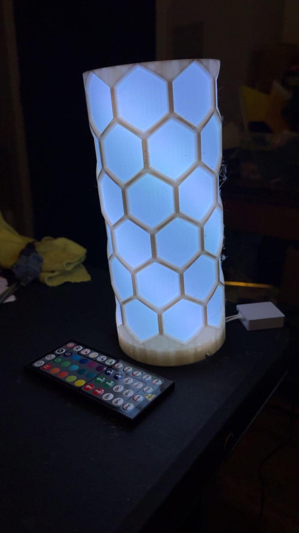 RGB Hexagon Light | Honeycomb Mood Lighting | Gamer Room Decor | Ambient Night Light